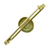 Moonstone & Pearl Stock Pin