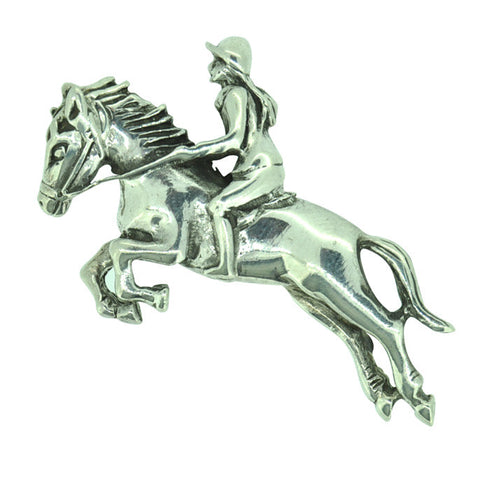 Jumping Horse Brooch