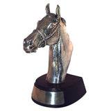 Silver Horse Head Model