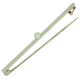 Single Pearl Stock Pin
