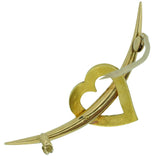 Pearl Heart Stock Pin