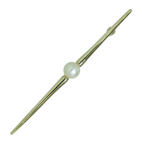 Single Pearl Stock Pin