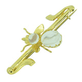 Moonstone Bug Stock Pin