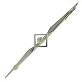 Single Diamond Stock Pin