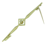 Single Diamond Stock Pin