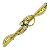 Three Diamond Stock Pin