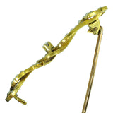 Victorian Pearl & Diamond Stock Pin