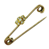 Pearl Flower Stock Pin