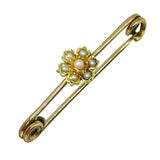 Pearl Flower Stock Pin