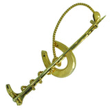Horse Shoe & Whip Stock Pin