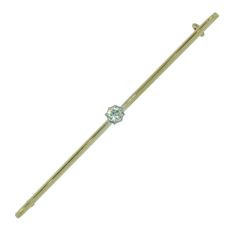 Solitaire Diamond Stock Pin