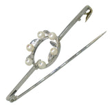 Pearl Stock Pin