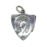 Silver Horse Shoe Locket