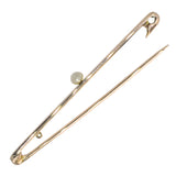 Rose Gold & Pearl Stock Pin