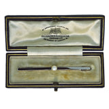 Single Pearl Stock Pin