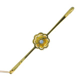 Sapphire & Pearl Stock Pin