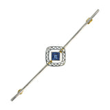 Sapphire Stock Pin