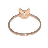 Rose Gold Fox Ring