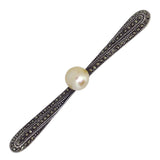 vintage pearl stock pin