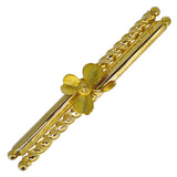 antique gold stock pin