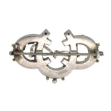 Silver Horseshoe Brooch