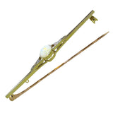 Opal & Diamond Stock Pin