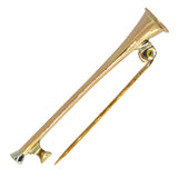 Hunting Horn Stock Pin