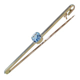 Aquamarine Stock Pin