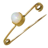 vintage opal stock pin