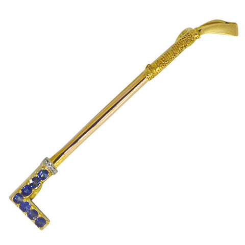 Sapphire Whip Stock Pin