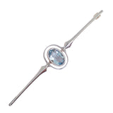 aquamarine stock pin