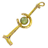 Horse Shoe Stock Pin