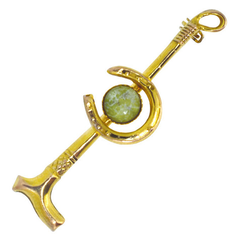 Horse Shoe Stock Pin
