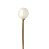 antique pearl tie pin