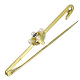 Pearl & Sapphire Stock Pin