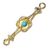 turquoise stock pin