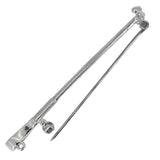 Silver Whip Stock Pin