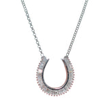 Diamond Horse Shoe Necklace