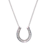 Diamond Horse Shoe Necklace