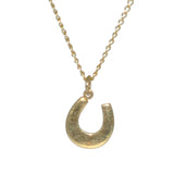 Pearl Horse Shoe Necklace