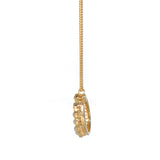 Pearl Horse Shoe Pendant Necklace