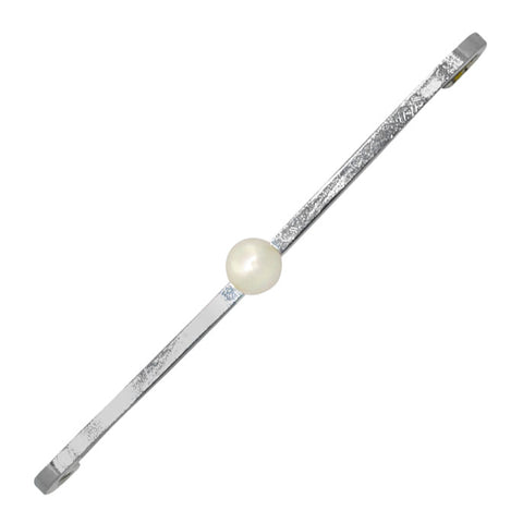 Single Pearl Stock Pin