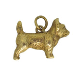 vintage dog charm