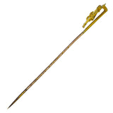 Pearl Horse Shoe Stick Pin