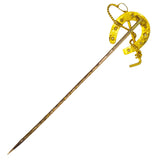 Pearl Horse Shoe Stick Pin