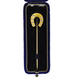 Rose Cut Diamond Stick Pin