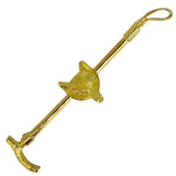 antique hunting stock pin