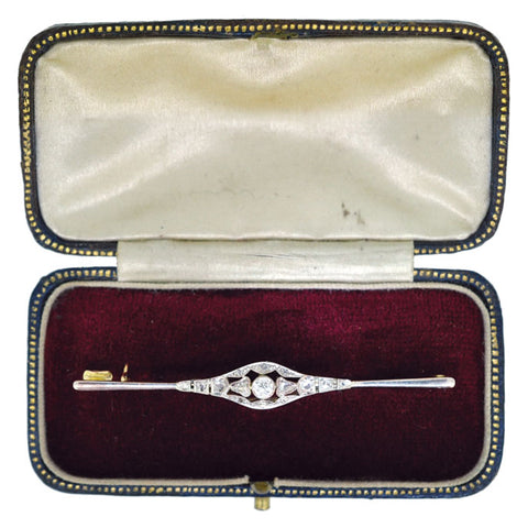 Rose Diamond Stock Pin