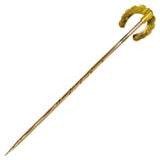 Pearl Horse Shoe Tie Pin