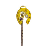 horse shoe tie pin